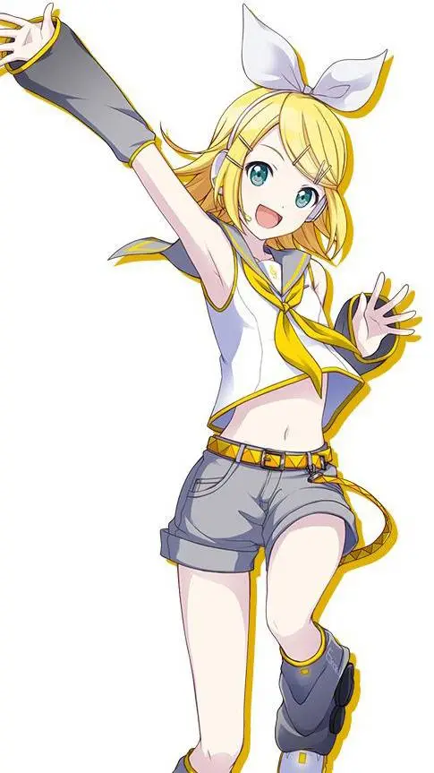 ai character: Kagamine Rin background