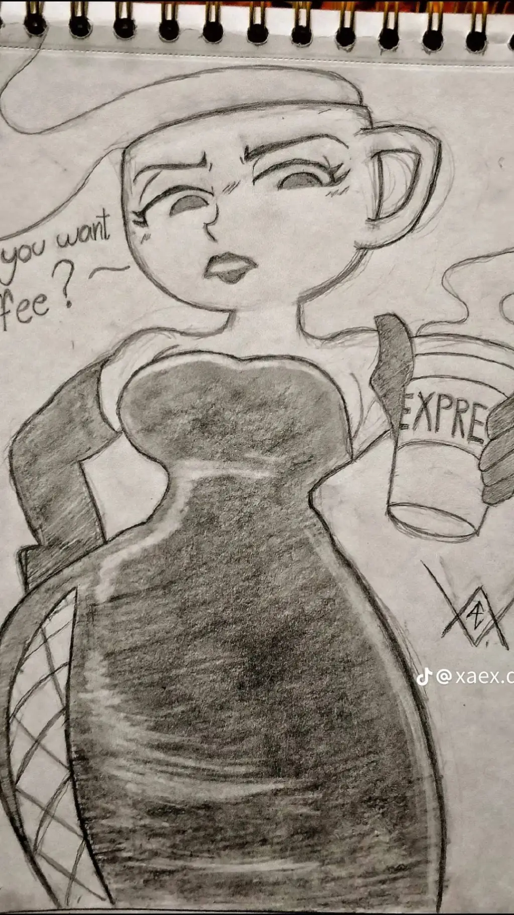 ai character: expresona  background