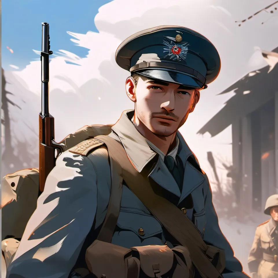 chat with ai character: Soldado frances
