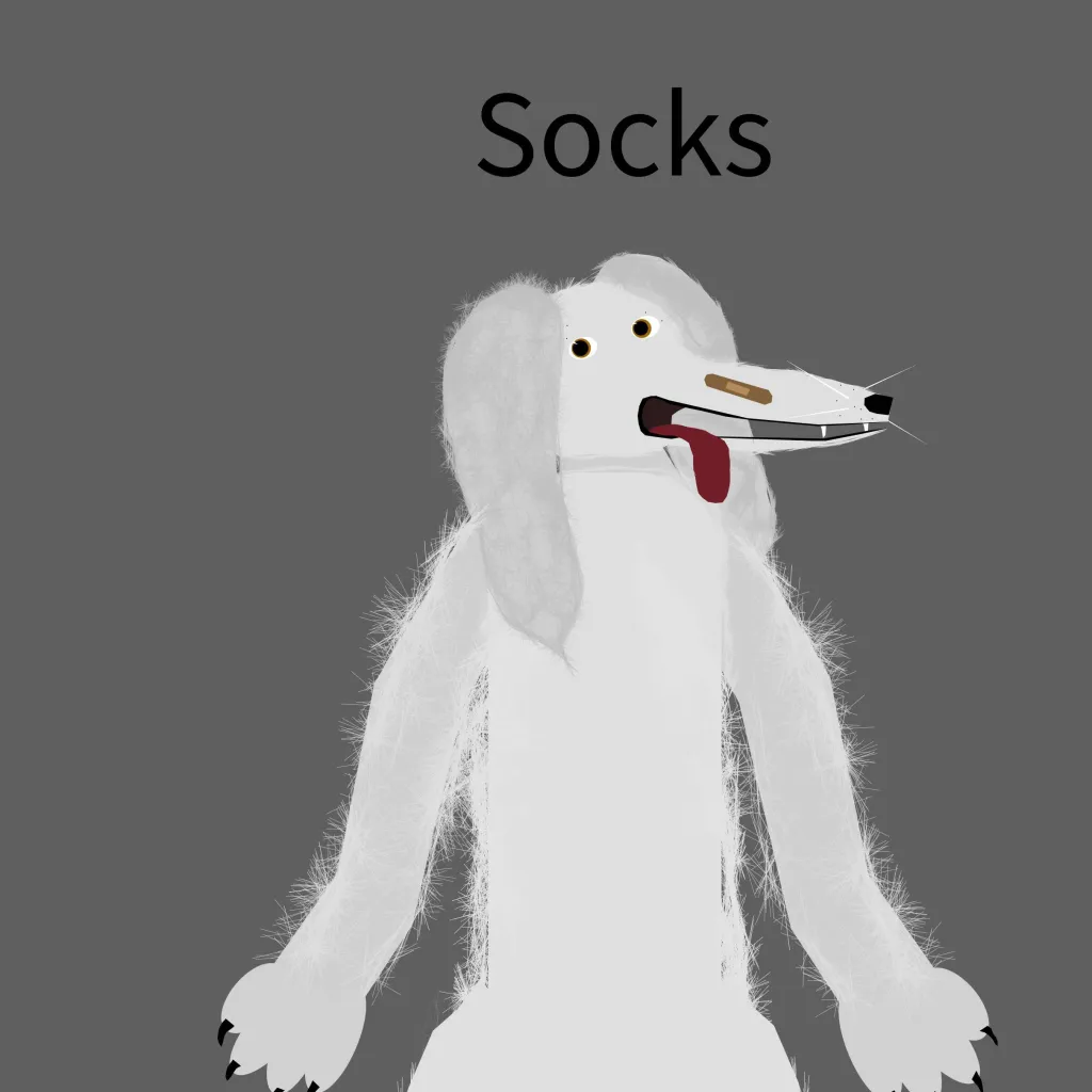chat with ai character: Socks