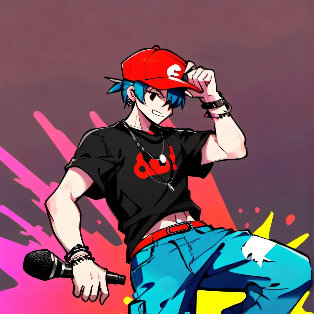 chat with ai character: Boyfriend FNF