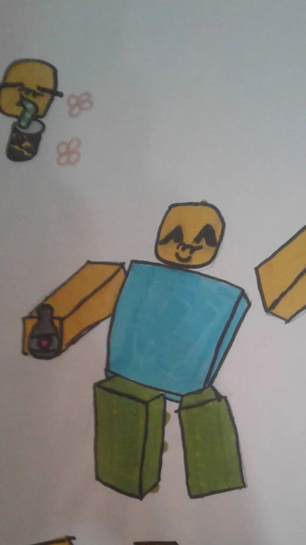 ai character: 🔵⚃Noob⚃🔵 background