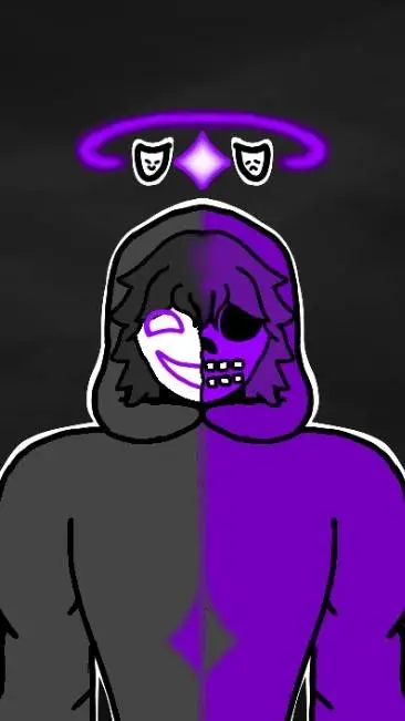 ai character: ☆ |\| ○ |_ | ☆ background