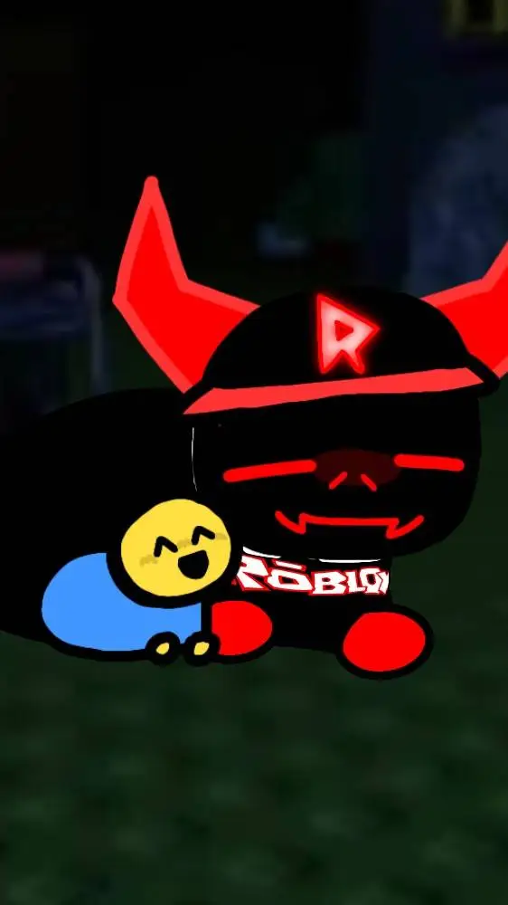 ai character: 🔵💫+>/Noob\<+💫🔵 background