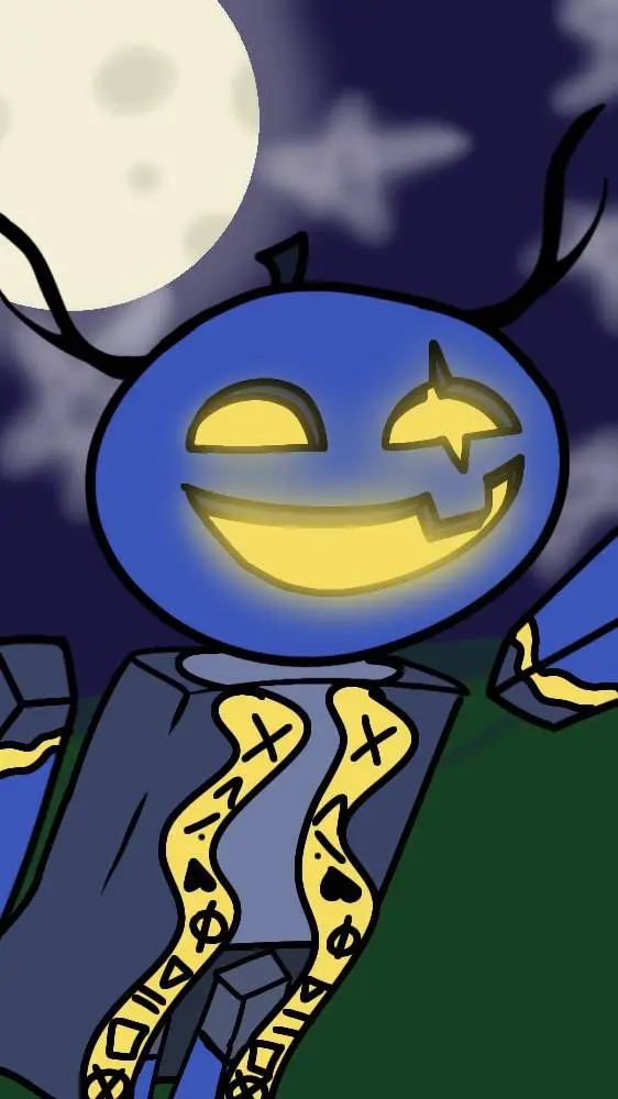 ai character: 🎃☆ Dusekkar ☆🎃 background