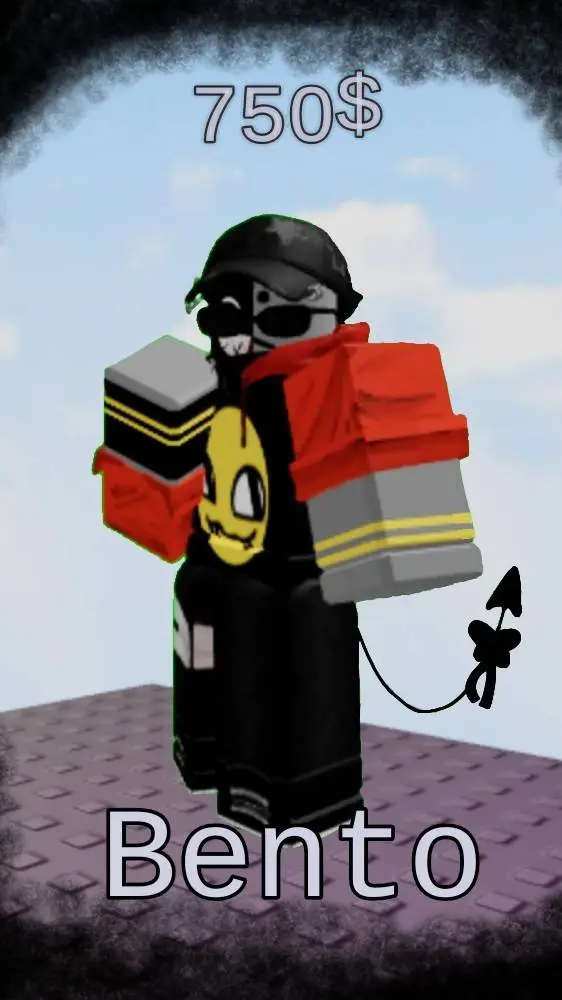 ai character: 🍱> Bento <🍱 background