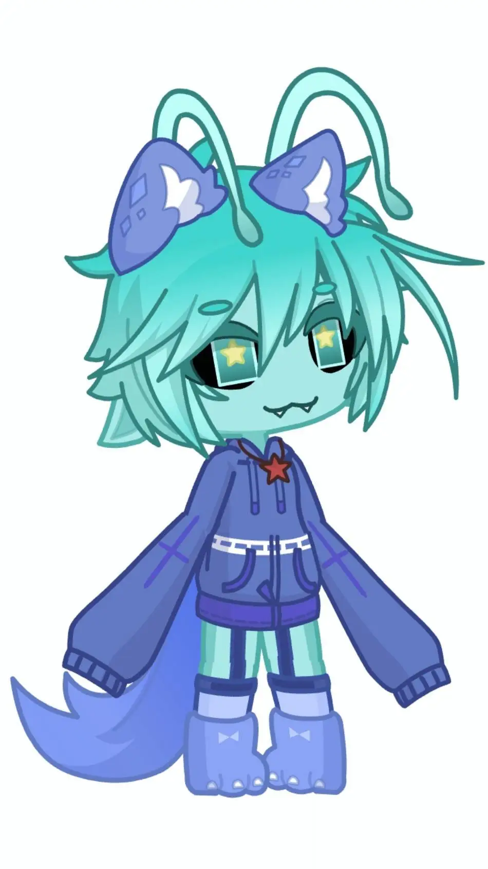 ai character: ⭐️Blip🪐 background