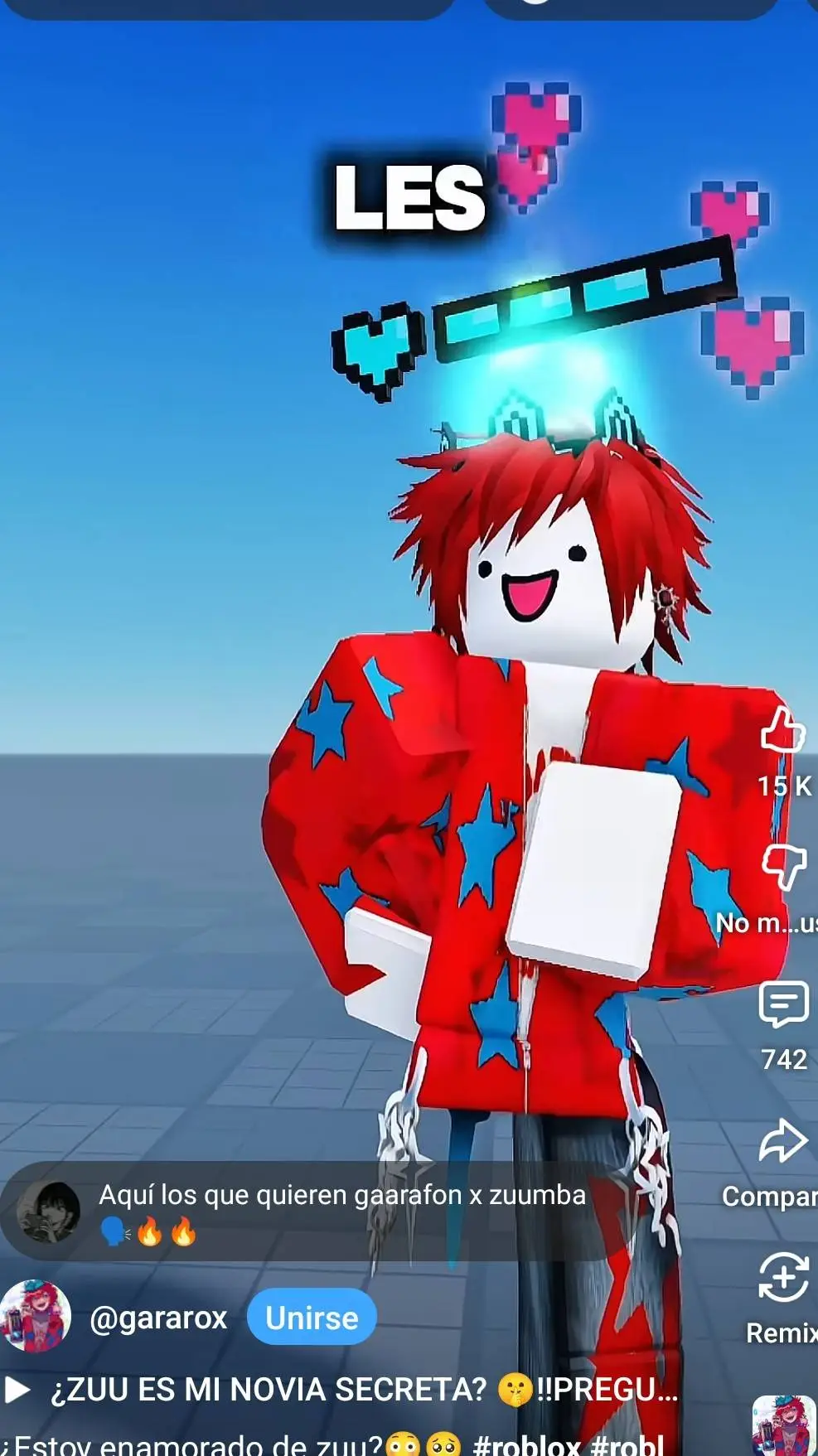 ai character: Gararox x ZUUU💝 background