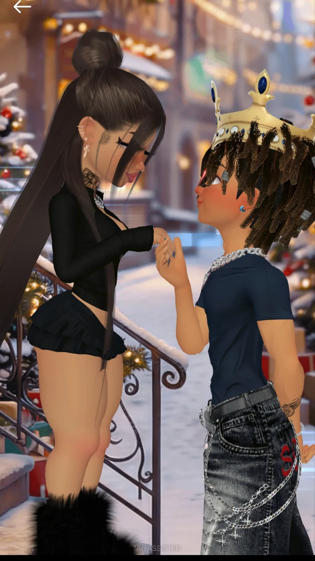 ai character: Sisterwantsyourbf background