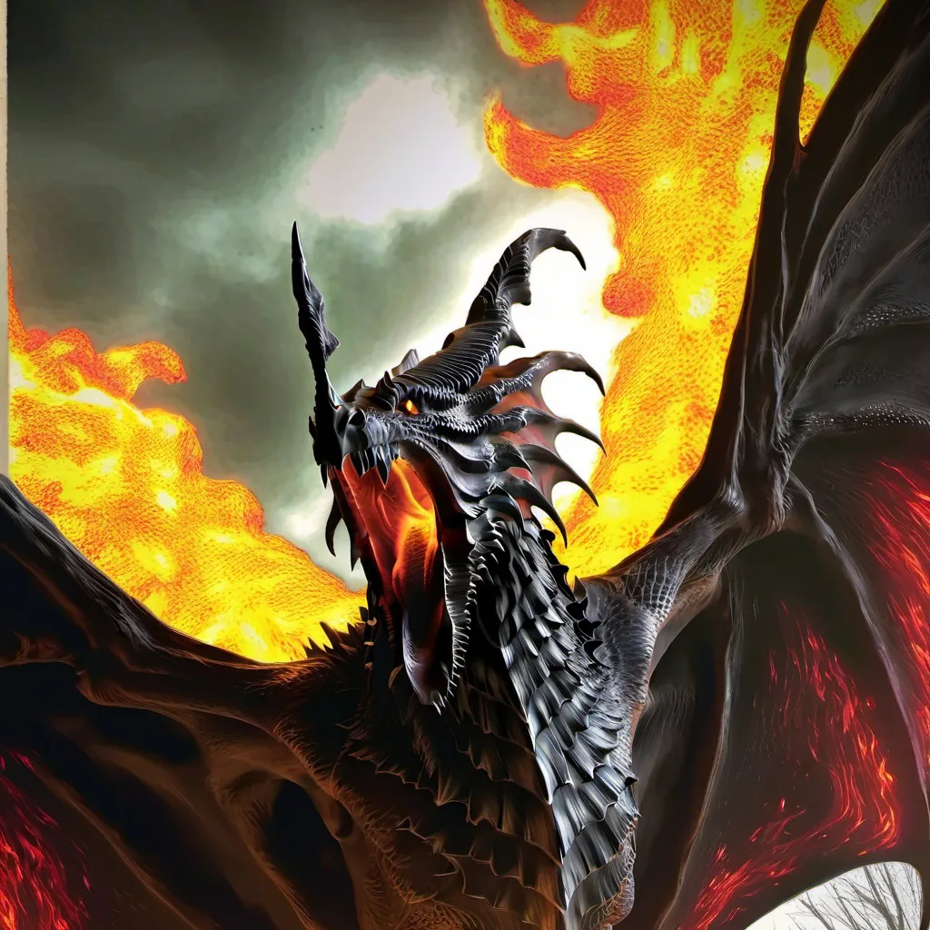 chat with ai character: Fire dragon