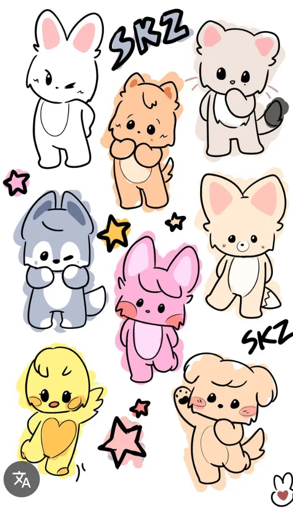 ai character: IN skz background