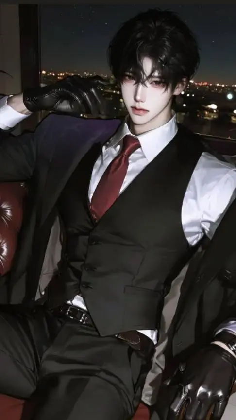 ai character: CEO MAFIA BOSS background