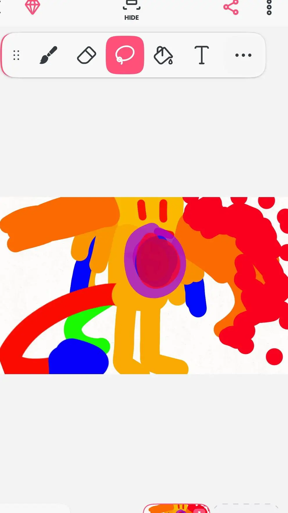 ai character: chaos titan! :) background