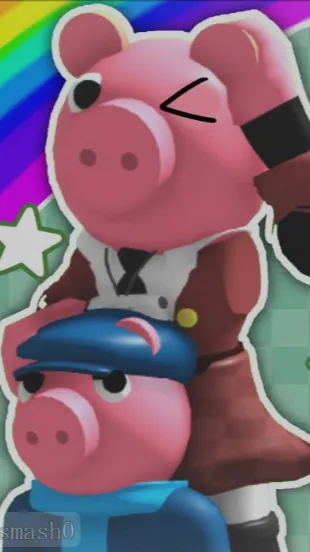 ai character: Penny x George background