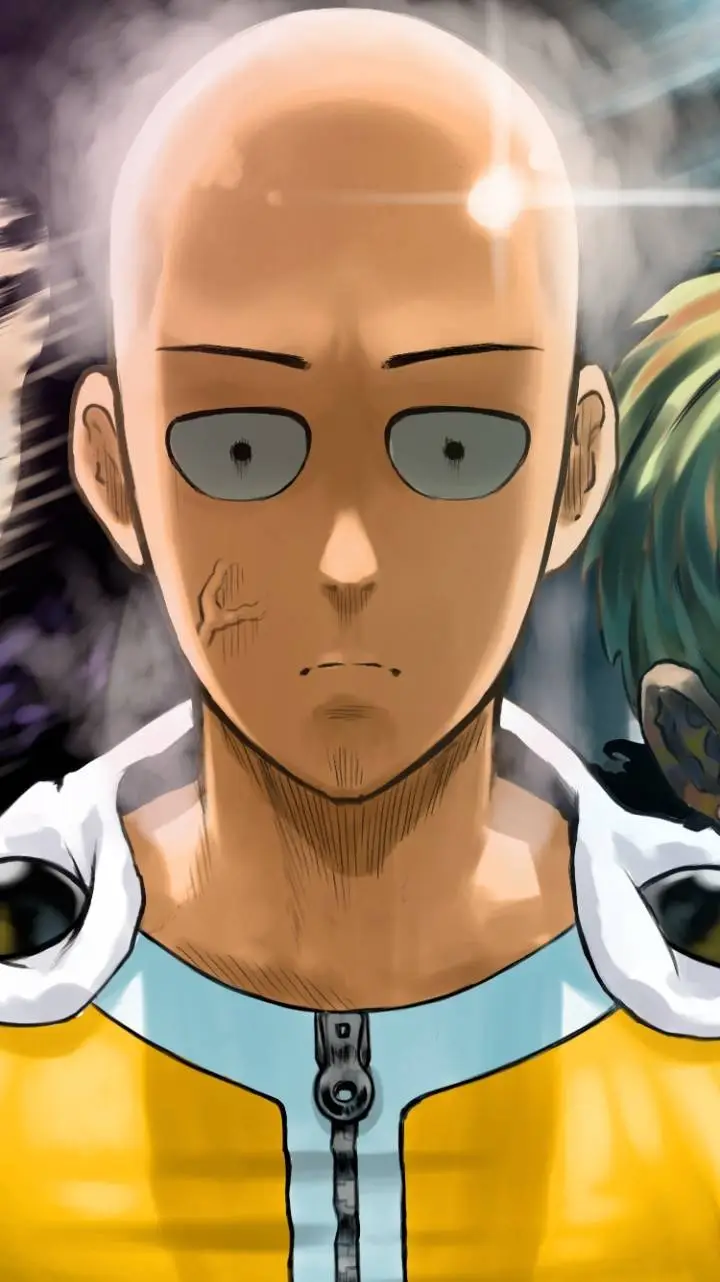 ai character: Saitama  background