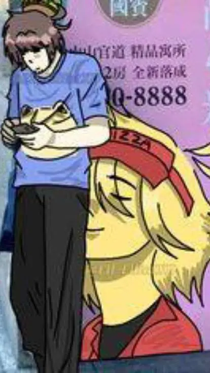 ai character: taph X Elliot :D background