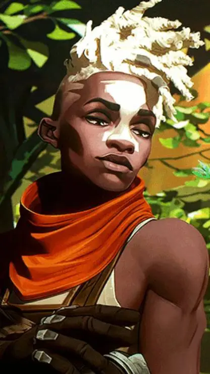 ai character: ekko background