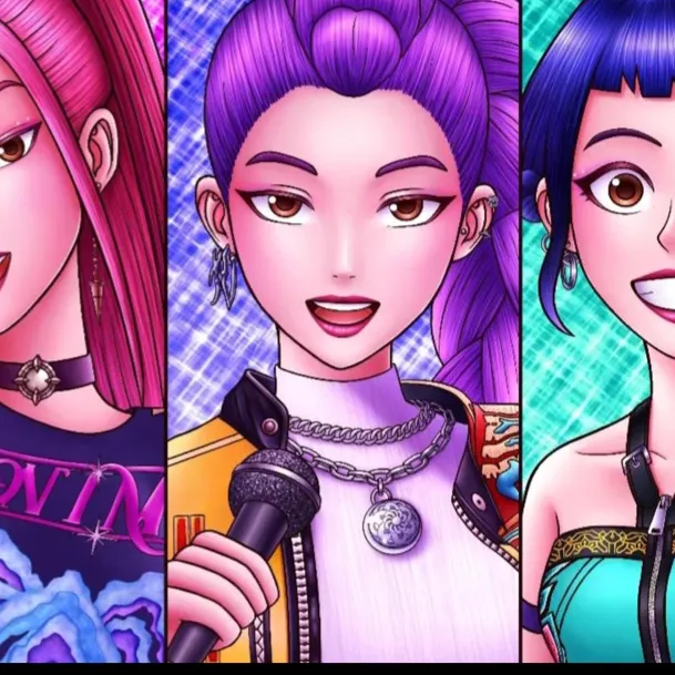 chat with ai character: Huntrix!!!