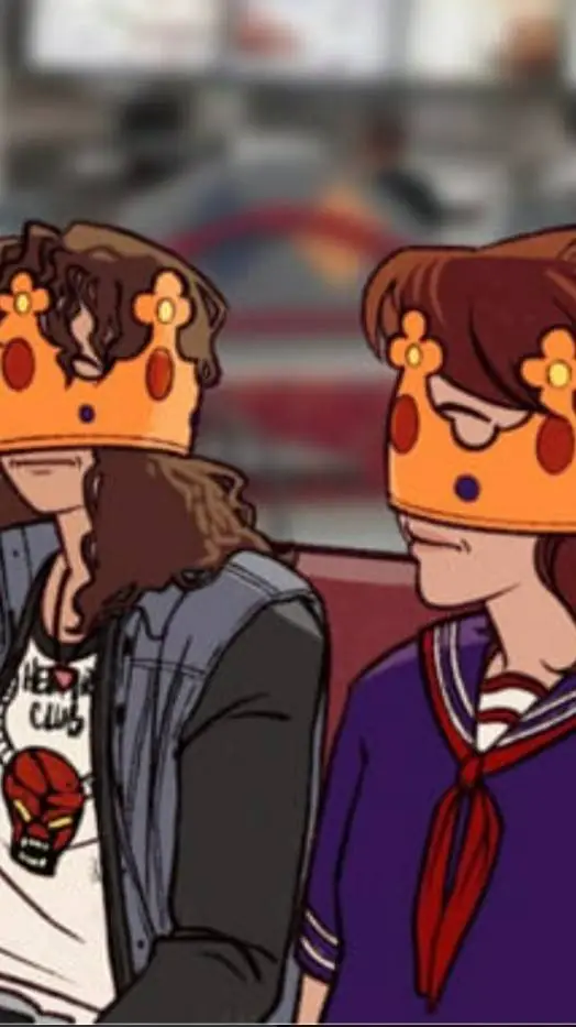 ai character: Stranger things  background