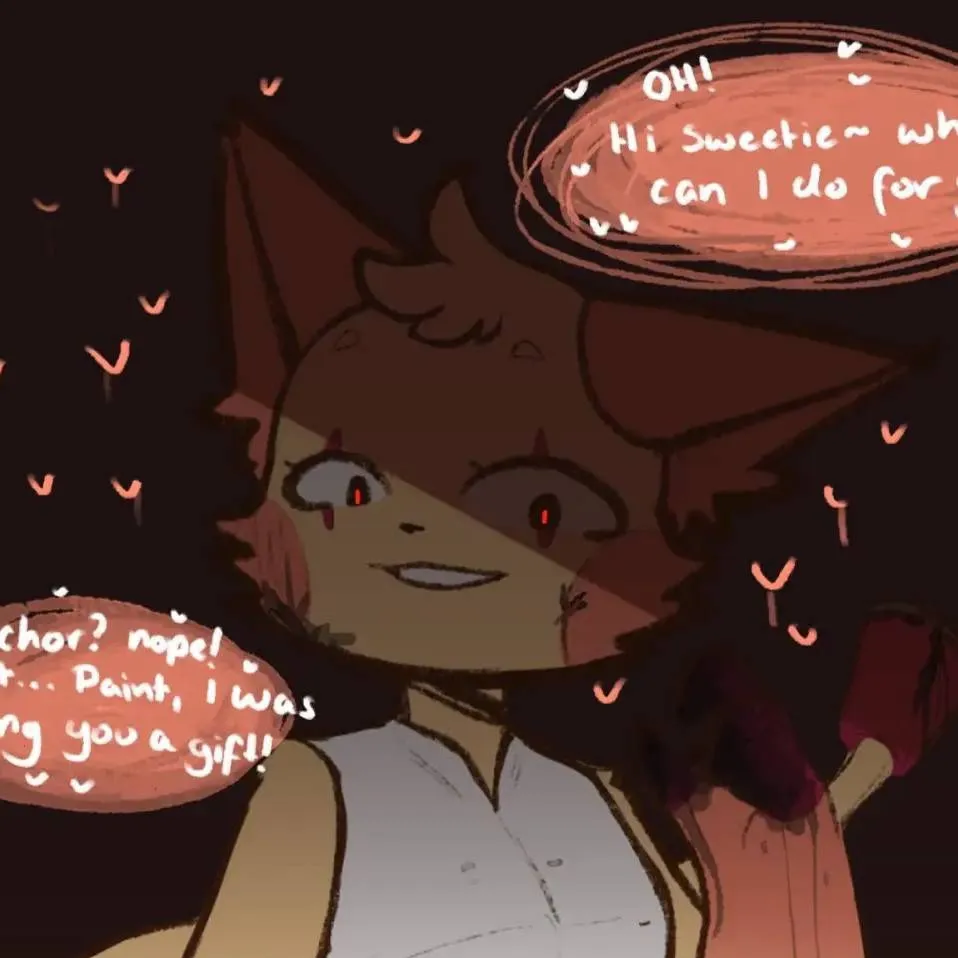 chat with ai character: 😺Yandere Scraps😺