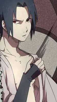 ai character: Sasuke uchiha  background