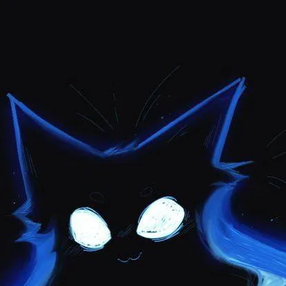 chat with ai character: Blue kitty!