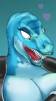 ai character: Rachel the raptor background