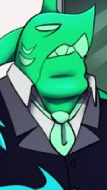 ai character: mocean background