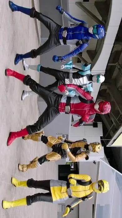 ai character: power Rangers BM background