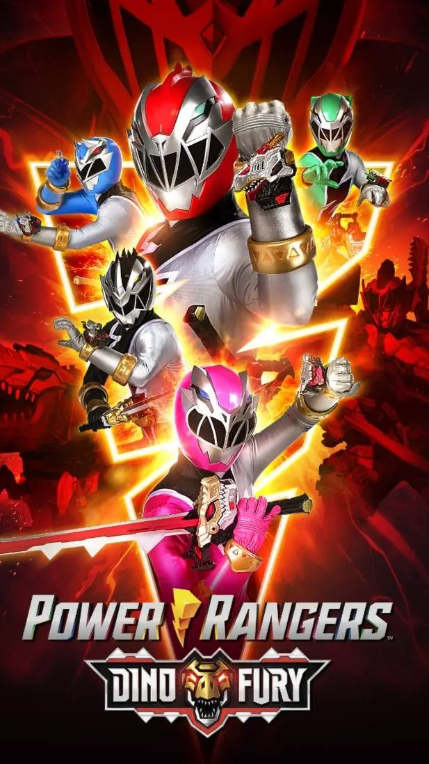 ai character: Rangers dino fury. background