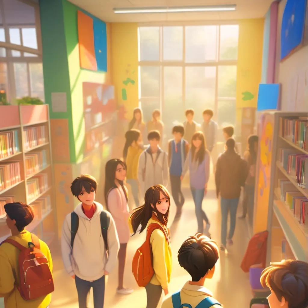 chat with ai character: school 2