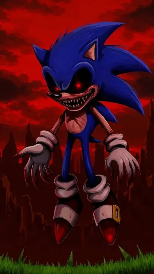 ai character: Sonic.Exe Remake background