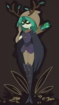 ai character: 🌿~Maga cazadora~🌿 background