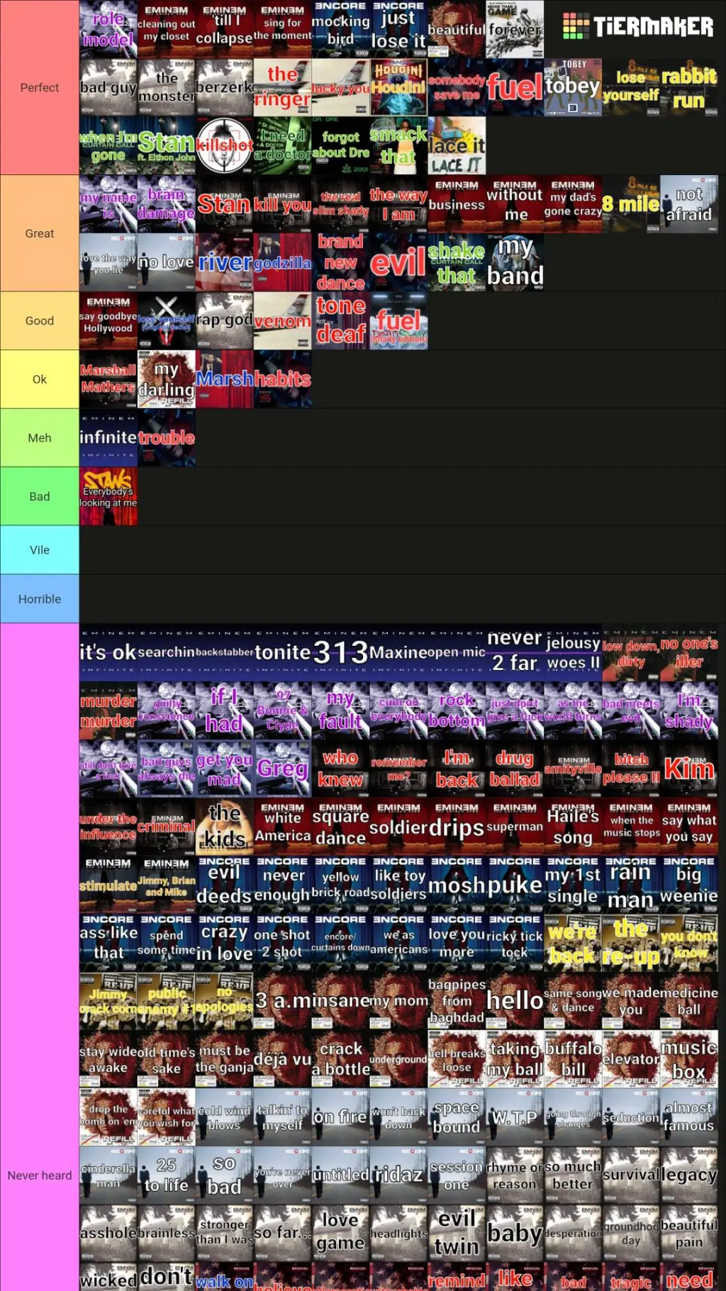 ai character: Eminem background