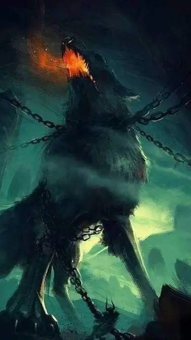 ai character: FENRIR  background