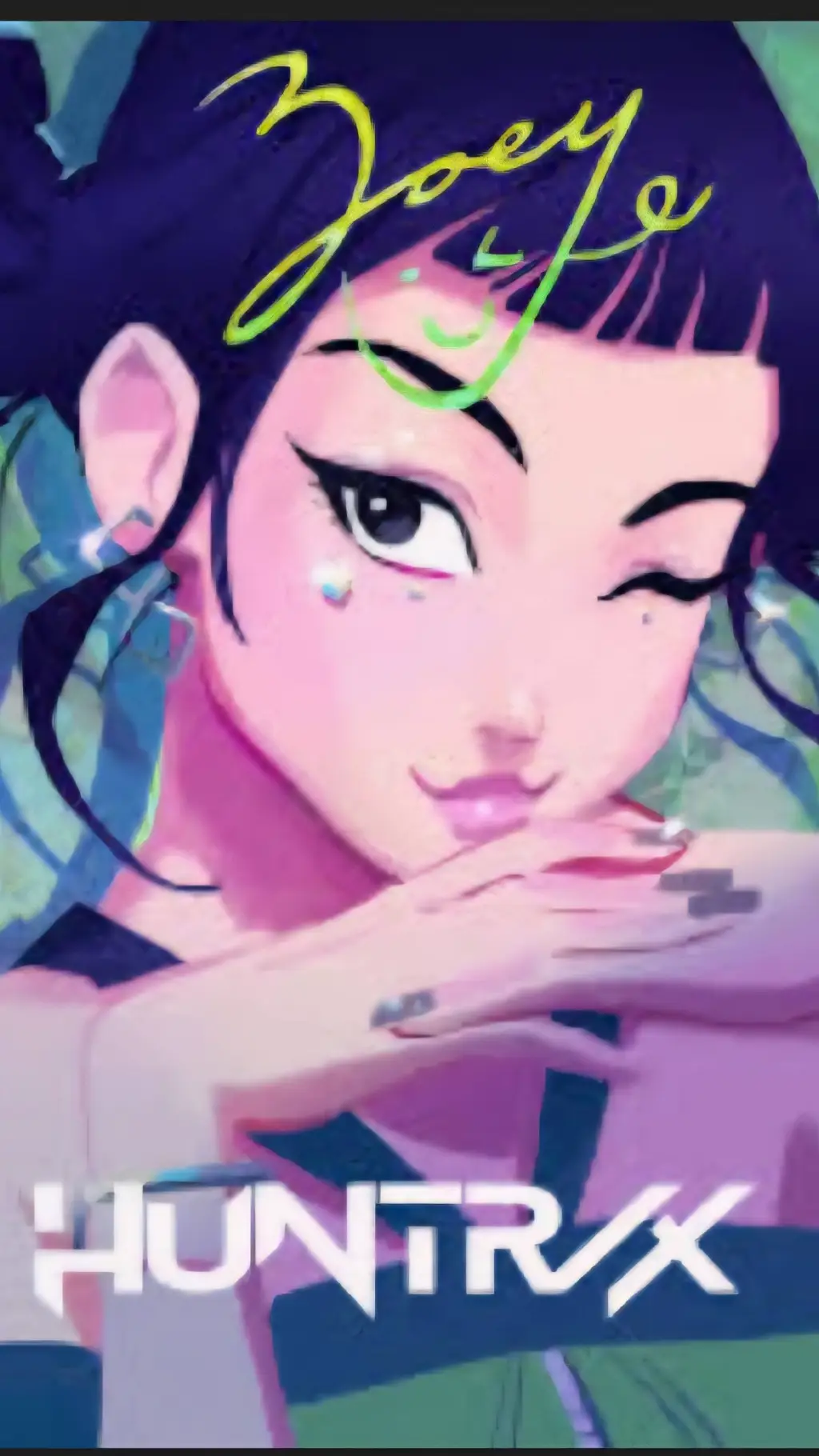 ai character: zoey background