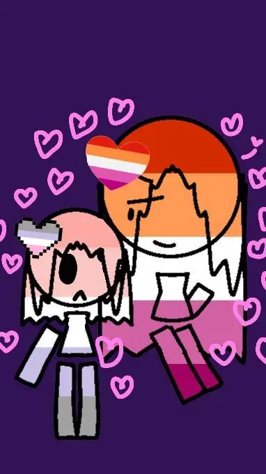 ai character: 🌺Lesbian n Cup❤️‍🔥 background