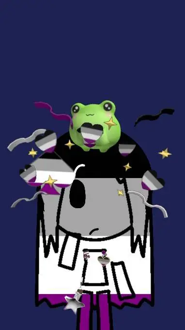 ai character: ♠Asexual🃏 background