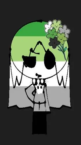 ai character: Aromantic background