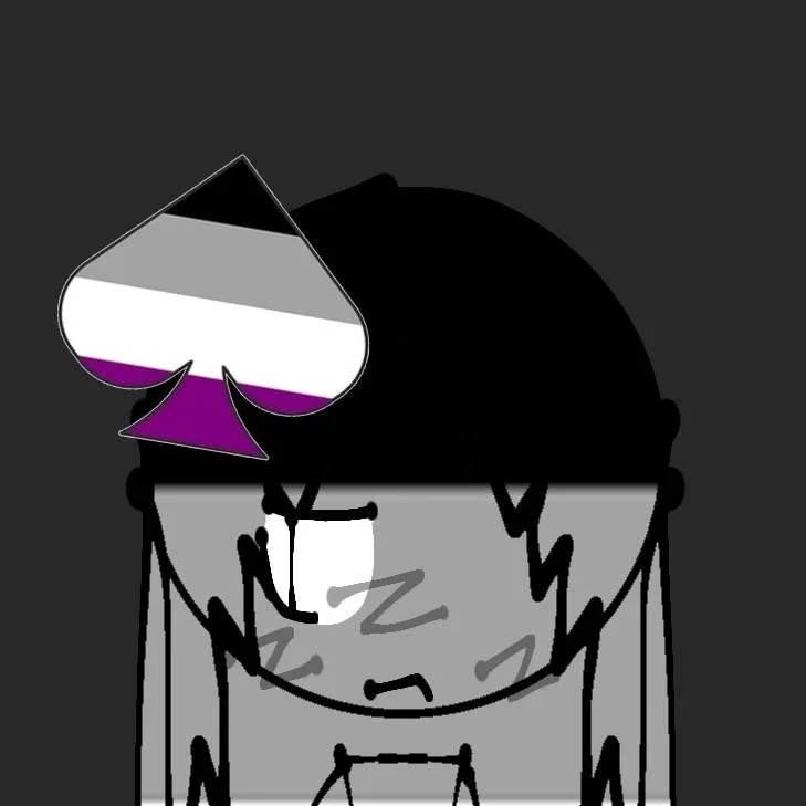 chat with ai character: 🖤🩶♠︎Asexual🂨🤍💜