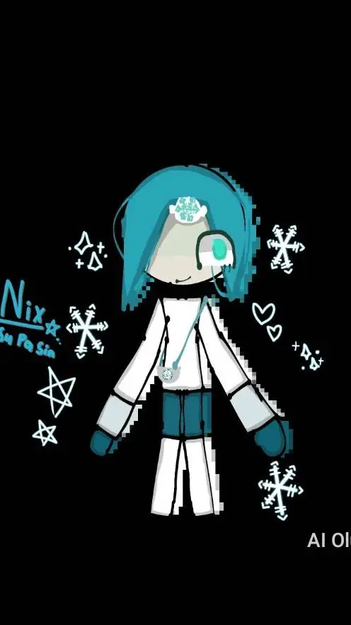 ai character: 🩵~SU PA SIN/NIX~❄ background