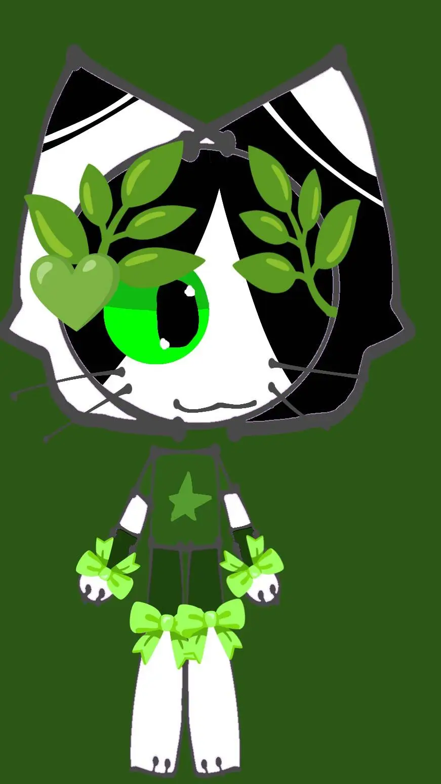 ai character: 💚🌿Grace🍃🎍 background