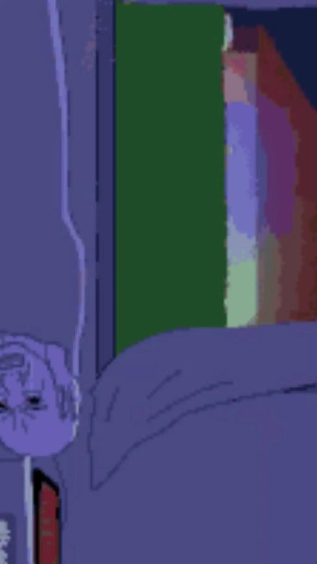 ai character: Is sleeping :] background