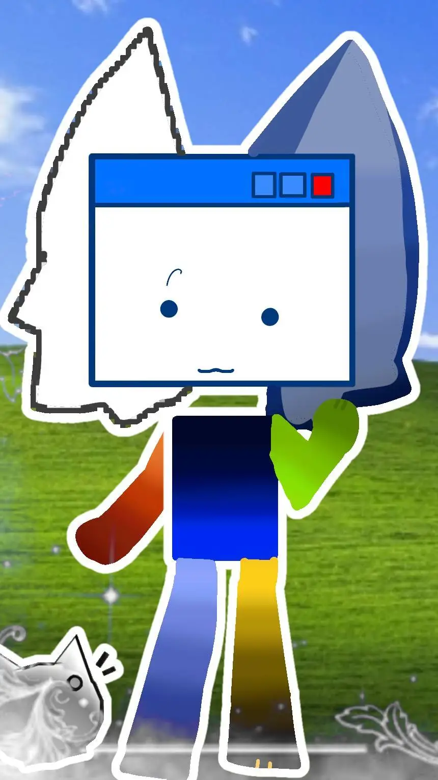 ai character: ☆ W1ND0 ☆ background