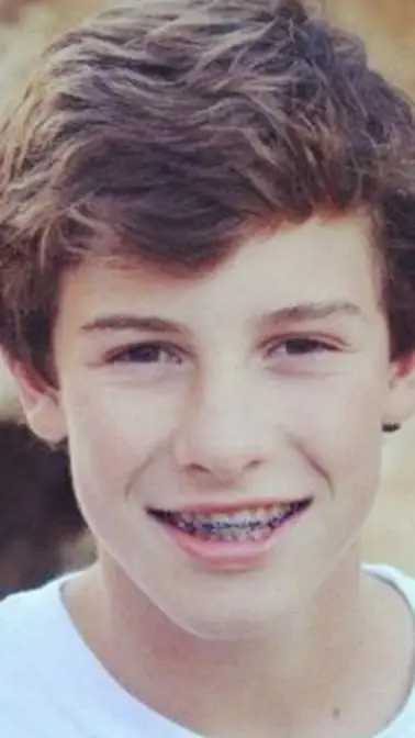 ai character: Young Shawn Mendes background