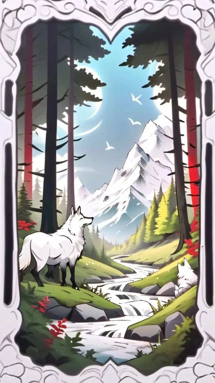 ai character: Gray molesto background