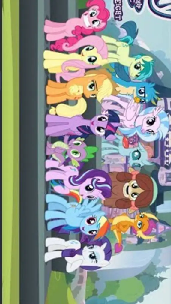 ai character: My Little pony background