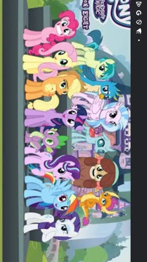ai character: My Little ponies background