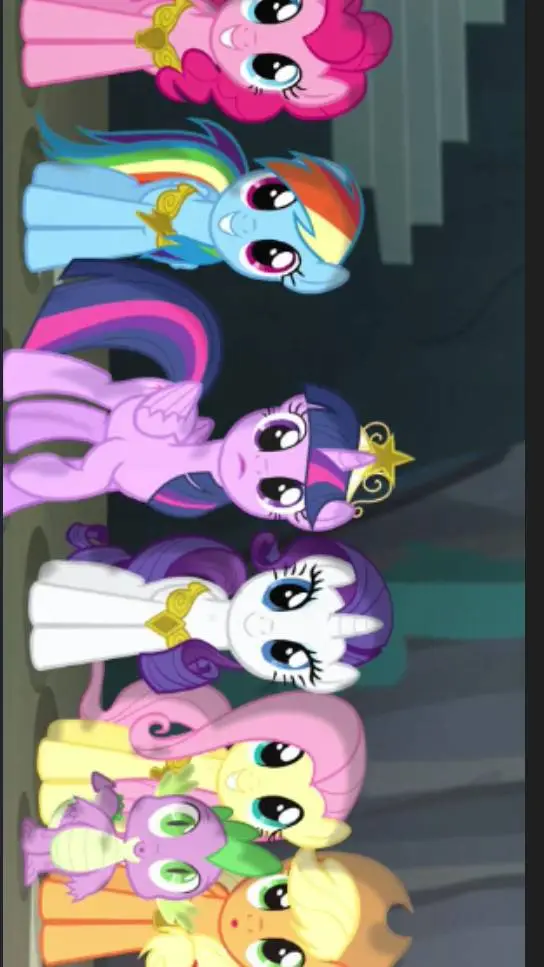 ai character: My Little pony background