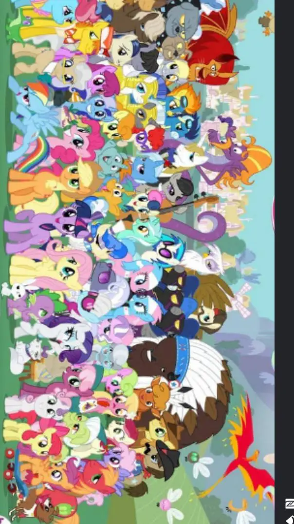 ai character: My Little ponies background